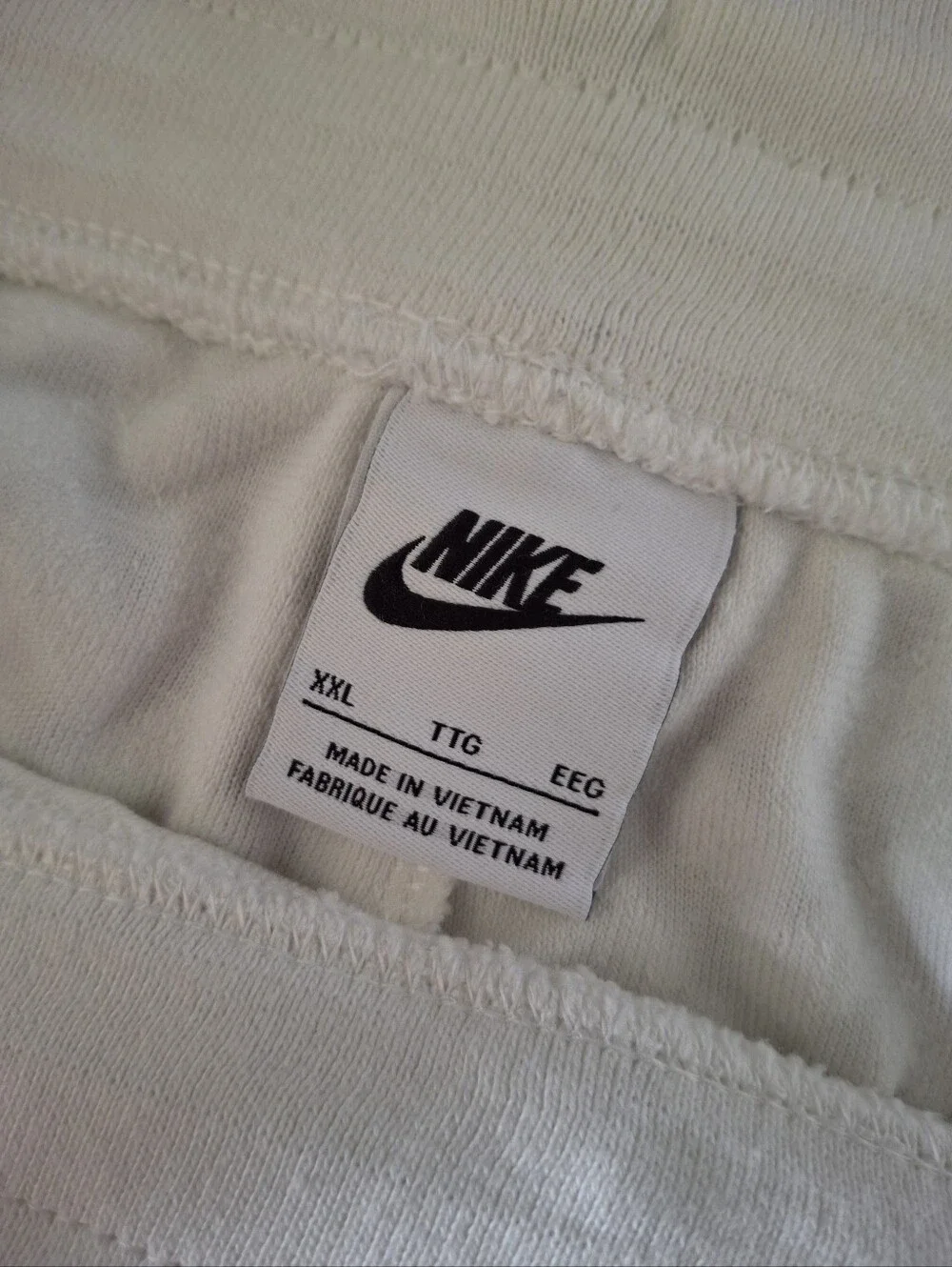 Nike Women's Sportswear Everyday Modern High-Rise Joggers cream pants size xxl